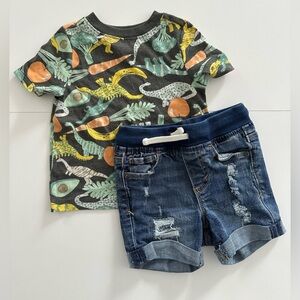 12-18M Boy Shirt & Jean Short